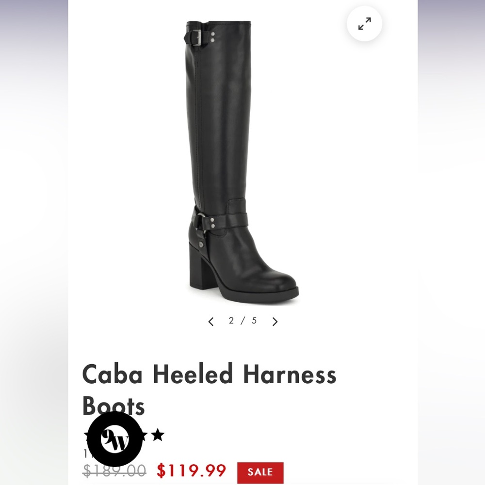 Caba Heeled Harness Boots